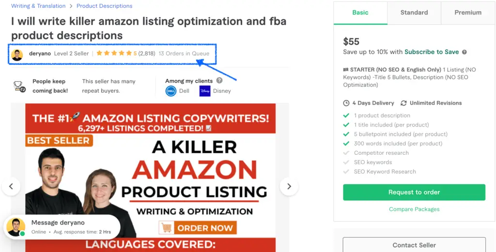 Write killer amazon listing optimization and fba product descriptions - 7 Crazy AI Business Ideas to Make $10,000 Every Month