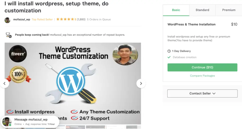 wordpress setup and installation fiverr gig - 7 Crazy AI Business Ideas to Make $10,000 Every Month